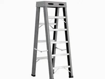 Ladder 06  Low-poly 3D model