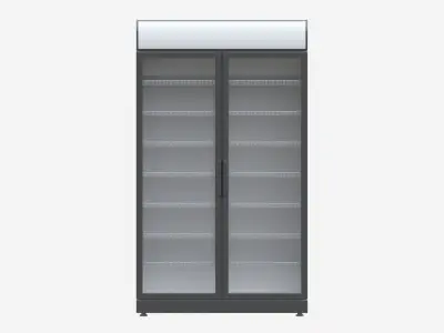Beverage Cooler Big Double 03 3D model