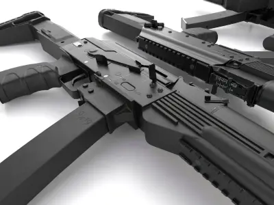 PPK-20 Low-poly 3D model