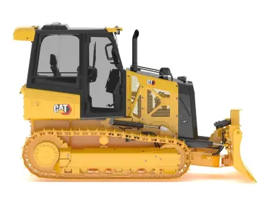 CAT D1 Small Dozers 3D model