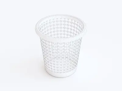 Waste paper basket 3D model