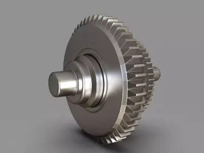 Gear Machine 3D model