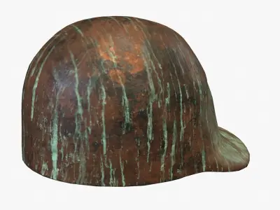 Roman legionary helmet - Coolus Low-poly 3D model
