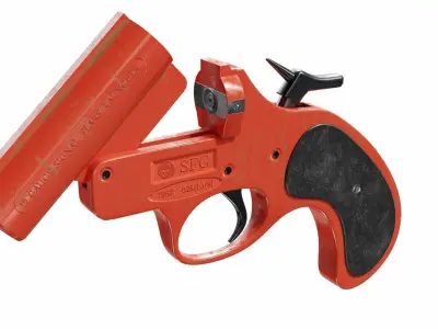 Flare gun 3D model