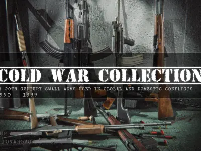 Cold War Weapons Collection 3D Model Pack