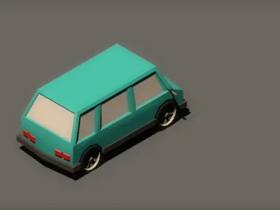 Mini Van 3D model