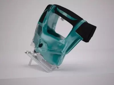 Jigsaw cordless stapler 3D model