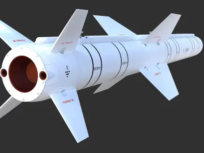 KH-38ML MISSILE 3D model