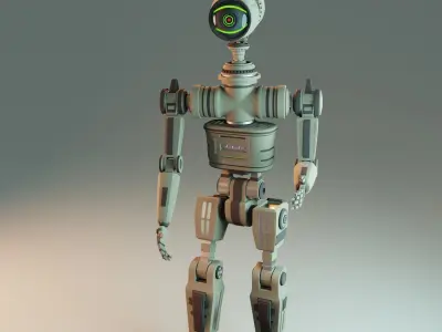 Robot 3D model 75