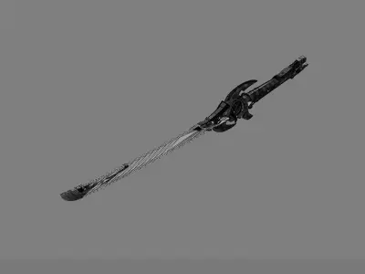Genshin Impact -  Mistsplitter Reforged Free 3D model