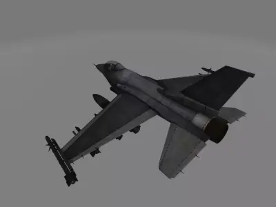 fighter jet  Low-poly 3D model purchase