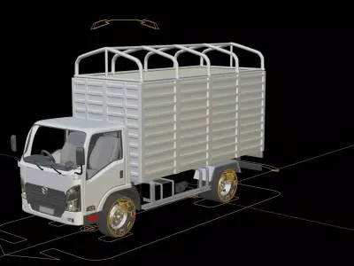 Mazda Titan Cargo Truck 3D model