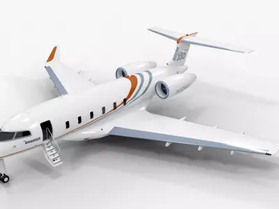 Plane 04 3D model