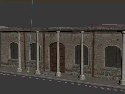 historical House 1 3D model