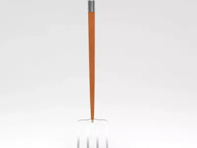 Garden fork 3d model   3D model