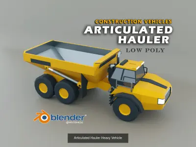 24 Heavy Vehicles - Mega Pack Low-poly