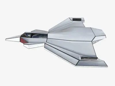mosquito v10 Low-poly 3D model