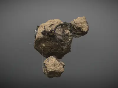 asteroid 42 Free 3D model
