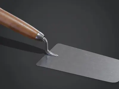 Bucket Trowel 3D model