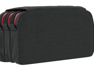 Cosmetic Bag 04 3D model