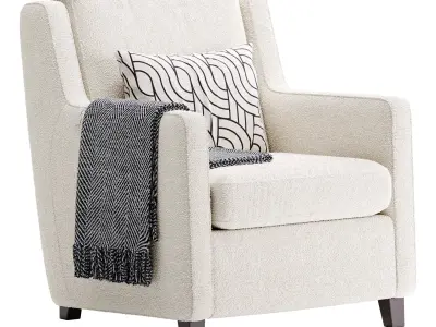 Armchair George 3D model
