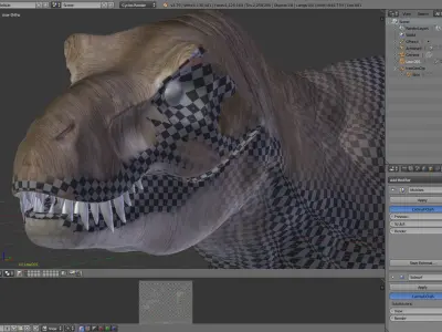Tyrannosaurus Rex 3D model 5