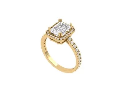 Wedding Ring  3D print model 296