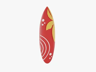 Surfboard 3D model