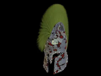 Roman helmet 3D model get