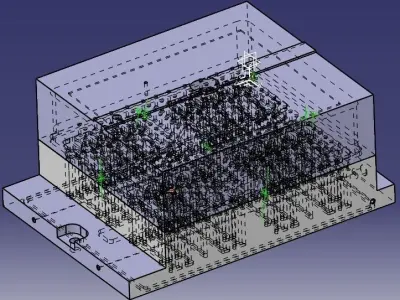 Thermoforming mold 2 Free 3D model