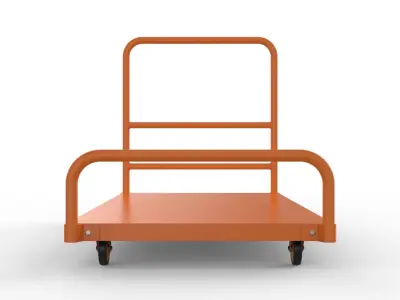 Generic Cart Heavy Duty Transport 01 3D model