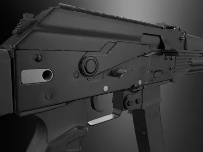 PPK-20 Low-poly 3D model