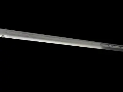 Templar Sword second version Low-Poly Low-poly 3D model