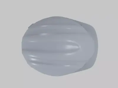Safety Helmet Low-poly 3D model order