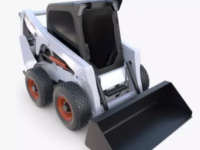 Skid steer loader V3 3D model