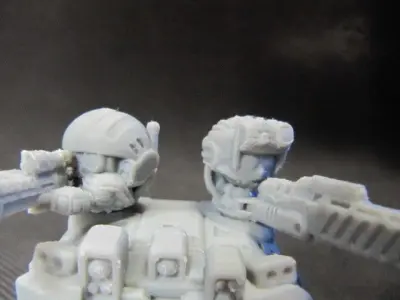 CHIBI-TECH SD - TRACY LYNN M66 HATCH GUNNER 3D print model