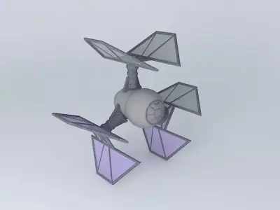 Star Wars Tie Defender Free 3D model