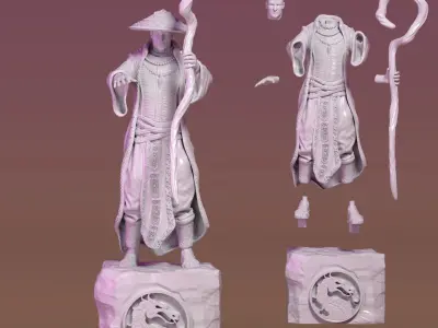 Raiden - Mortal Kombat 3D print model