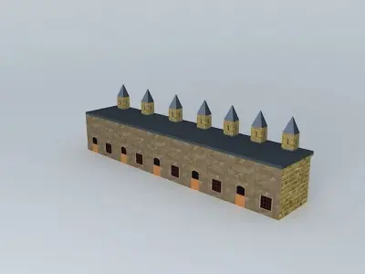 Aktekke Camii are Çilehan Free 3D model