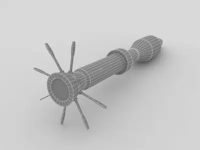 M72 Antitank Rocket 3D model