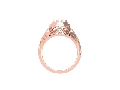 Wedding Ring  3D print model 460