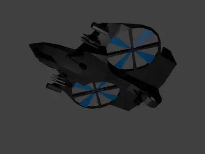 ADC-1 Black Sky 3D model