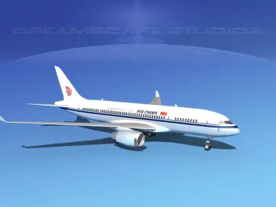 Boeing 787-8 Air China 3D model