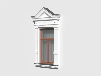 Classic Window 3D model