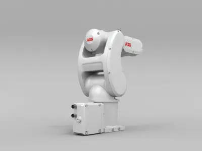 Small Robotic  Arm ABB  IRB 1010 3D model