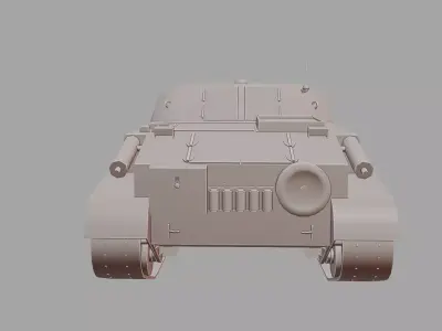 43M Zrinyi II Assault Gun Self Propelled 3D Printable  3D print model