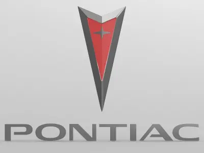 pontiac logo 3D model