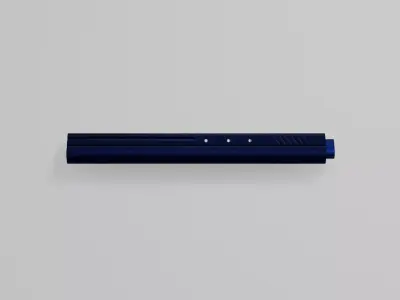 Weapon Suppressors Bundle 3 Modular Game-Ready Assets Low-poly 3D model