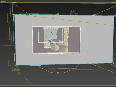 living room 3D model