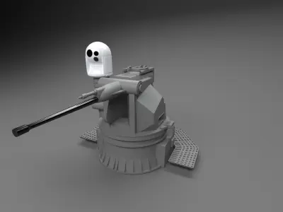 MK-38 Machine Gun System 3D model purchase